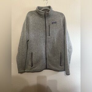 Patagonia men’s better sweater full zip size XL